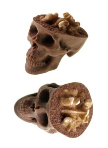 chocolate skulls